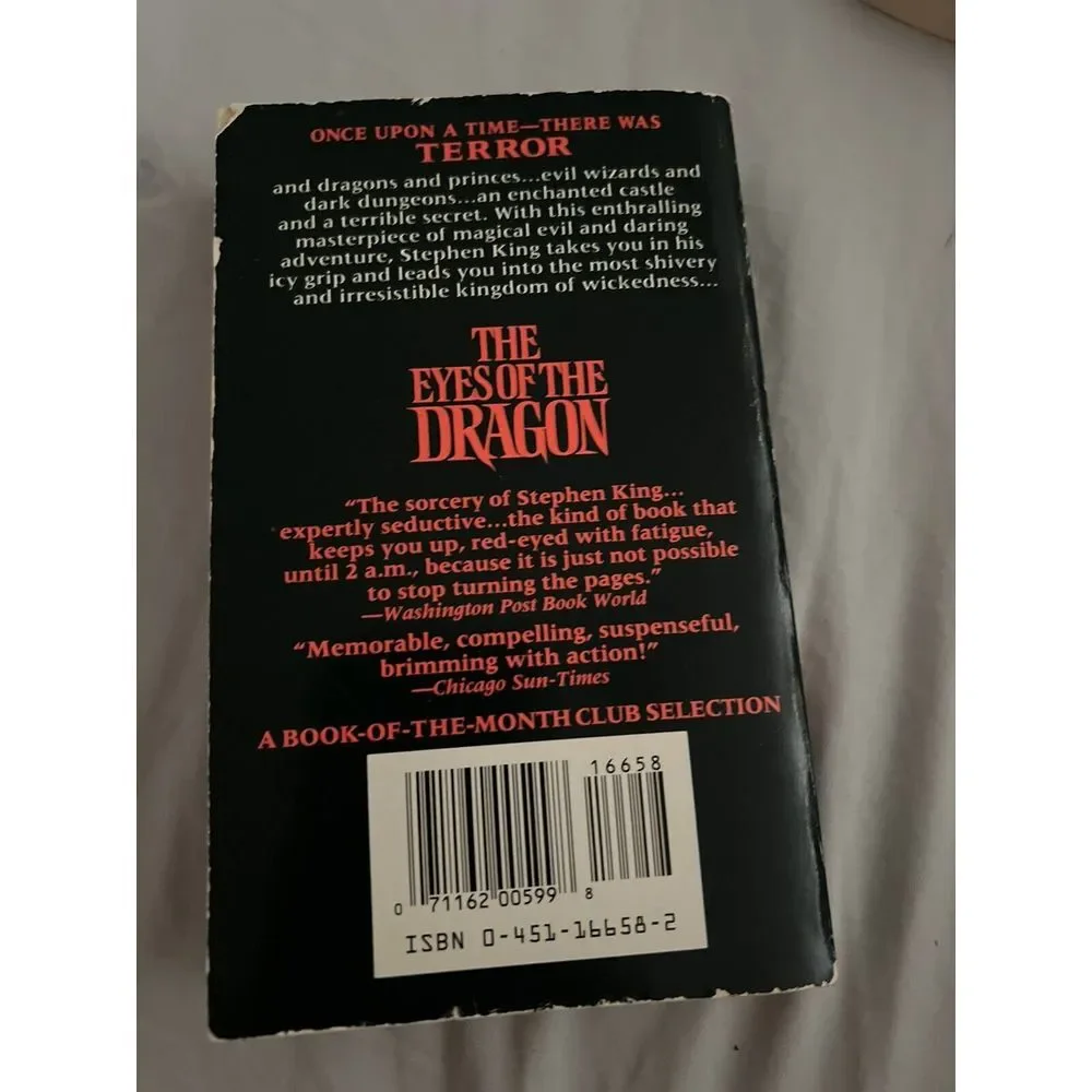 Stephen King ‎ The Eyes of the Dragon Paperback